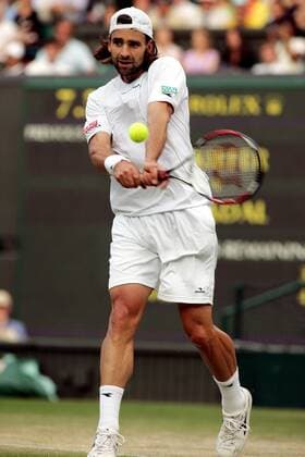 Nicolas Kiefer (Deutschland) -  Tennis Herren All England Championships 2008, Grand Slam, ATP Tour Einzelbild Wimbledon London Dynamik,