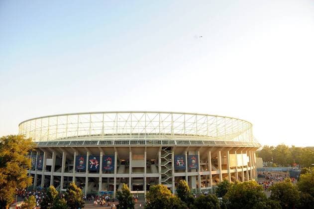 Ernst Happel Stadion Wien, Austragungsort der EURO 2008 - Fußball Länderspiel Herren EURO 2008, EM, Finale Totale Austragungsort, Wettkampfstätte, Wien