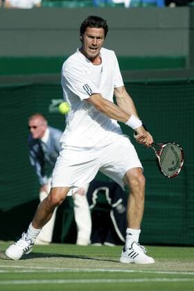 Marat Safin (Russland) -  Tennis Herren All England Championships 2008, Grand Slam, ATP Tour Einzelbild Wimbledon London