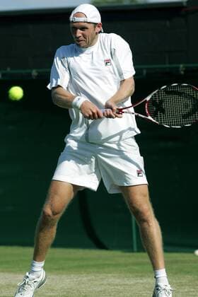 Rainer Schüttler (Deutschland) -  Tennis Herren All England Championships 2008, Grand Slam, ATP Tour Einzelbild Wimbledon London