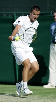 Mikhail Youzhny (Russland) -  Tennis Herren All England Championships 2008, Grand Slam, ATP Tour Einzelbild Wimbledon London