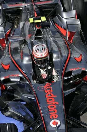 Heikki Kovalainen (Finnland McLaren Mercedes) Motorsport Grand Prix Herren Großer Preis von Großbritannien 2008, Formel 1 Weltmeisterschaft, F1, F, GP, WM, Einzelbild Silverstone