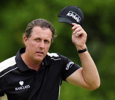 Phil Mickelson (USA) - EDITORIAL USE ONLY. No use with unauthorised audio, video, data, fixture lists, club league logos or live services. Online in-match use limited to 120 images, no video emulation. No use in betting, games or single club league player publications. Golf Herren The Barclays Scottish Open 2008, PGA European Tour Einzelbild Glasgow