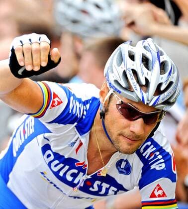Tom Boonen (Belgien Quick Step) gewinnt die 7. Etappe der Österreich Rundfahrt 2008 -  Radsport Herren Österreich Rundfahrt 2008, Österreichrundfahrt, Straßenradsport, Straße, Rad Einzelbild 7. Etappe: Podersdorf - Wien Freude,