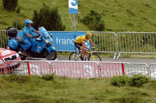 Kim Kirchen (Luxemburg Columbia) -  Radsport Herren Tour de France 2008, Straßenradsport, Straße, Rad Totale 10. Etappe: Pau - Hautacam