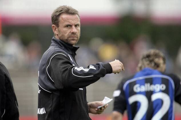 Co Trainer Manfred Binz (FSV Frankfurt) Fußball Herren Hessencup 2008, Hessen Cup, Test, Testspiel, FSV Frankfurt Einzelbild o0 2009 Darmstadt
