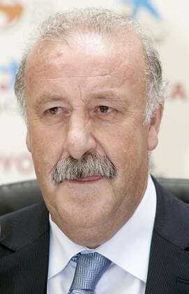 Vicente del Bosque, neuer Nationaltrainer von Spanien -  (pan26907) Fußball Herren Nationalmannschaft 2008, Präsentation, Pressetermin, Pressekonferenz Porträt Madrid