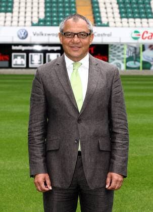 Trainer Felix Magath (VfL Wolfsburg) Fußball 1. BL Herren Saison 2008 2009, Präsentation, Pressetermin, Porträttermin Porträt Wolfsburg