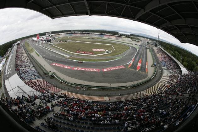 Hockenheimring, Austragungsort des Großen Preises von Deutschland 2008 Motorsport Grand Prix Herren Großer Preis von Deutschland 2008, Formel 1 Weltmeisterschaft, F1, F, GP, WM Totale Hockenheimring Hockenheim