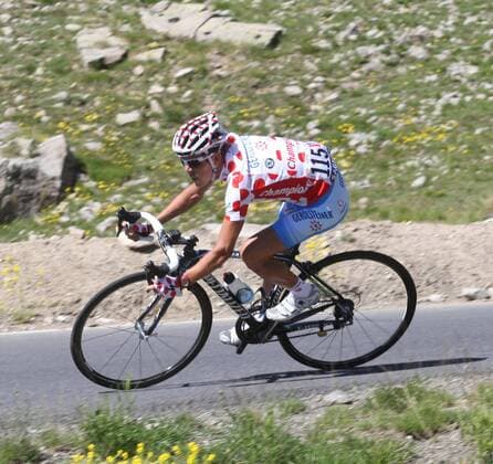 Bernhard Kohl (Österreich Gerolsteiner) -  Radsport Herren Tour de France 2008, Rad, Straße, Straßenradsport, Einzelbild 16. Etappe: Cuneo - Jausiers