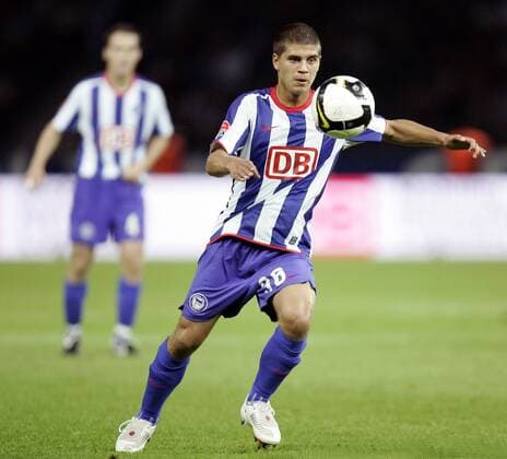 Lennart Hartmann (Hertha) Fußball 1. BL Herren Saison 2008 2009, Hertha BSC Berlin, Testspiel, Test Einzelbild Berlin Dynamik,