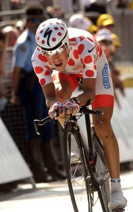 Bernhard Kohl (Österreich Gerolsteiner) -  Radsport Herren Tour de France 2008, Straßenradsport, Straße, Rad, Zeitfahren, Einzelzeitfahren Einzelbild 20. Etappe: Cerilly - Saint Amand Montrond