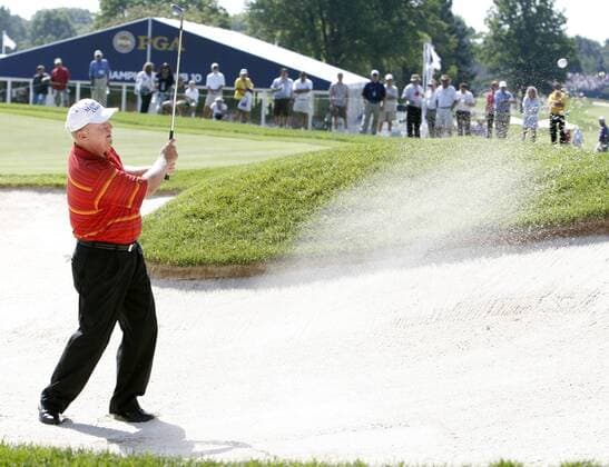 Billy Mayfair (USA) -  (DEP2008080701) Golf Herren PGA Championship 2008, Tour Einzelbild Oakland Hills Country Club Bloomfield Township Dynamik,