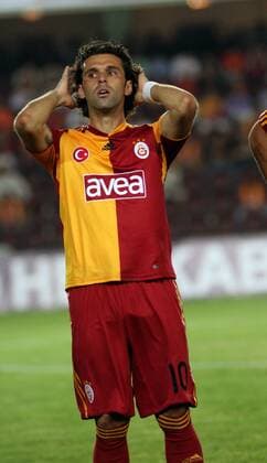 Lincoln (Galatasaray) -  Fußball EC 1 Herren Champions League Qualifikation 2008 2009, Galatasaray Istanbul Einzelbild Istanbul
