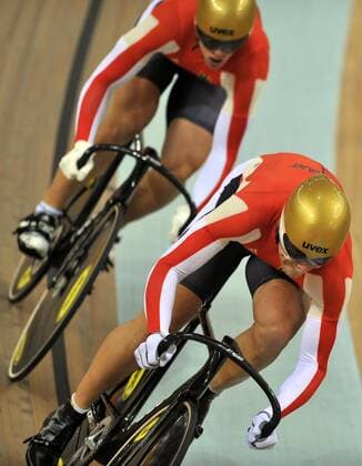 Maximilian Levy (Deutschland) -  Radsport OS Sommer Herren Olympische Spiele Beijing 2008, Sommerspiele, Rad, Bahn, Halle, Indoor, Bahnrad, Bahnradsport Gruppe Beijing Dynamik,