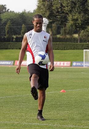 Ronaldinho (AC Mailand) - Fußball Herren Serie A 2008 2009, 1. Liga, Milan, Training Einzelbild Mailand