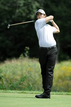 Adam Scott (Australien) - (Icon2872430) Golf Herren Deutsche Bank Championship 2008, TPC of Boston, PGA Tour, Pro Am, ProAm Einzelbild Norton EDITORIAL USE ONLY