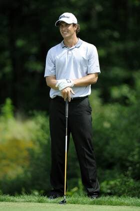 Adam Scott (Australien) - (Icon2872429) Golf Herren Deutsche Bank Championship 2008, TPC of Boston, PGA Tour, Pro Am, ProAm Einzelbild Norton EDITORIAL USE ONLY