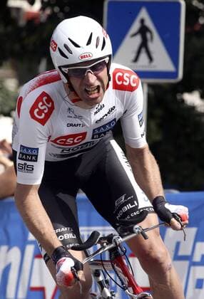 Jens Voigt (Deutschland CSC) Radsport Herren Deutschland Tour 2008, DeutschlandTour, ProTour, Straßenradsport, Straße, Rad, Einzelbild Zeitfahren, Einzelzeitfahren, Prolog: Kitzbühel