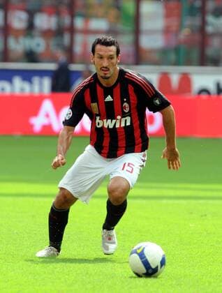 Gianluca Zambrotta (AC Mailand) - Fußball Herren Serie A 2008 2009, 1. Italienische Liga, Milan Einzelbild Mailand