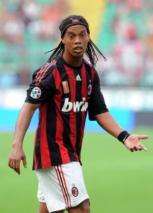 Ronaldinho (AC Mailand) - Fußball Herren Serie A 2008 2009, 1. Italienische Liga, Milan Einzelbild Mailand