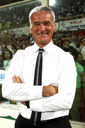 Trainer Claudio Ranieri (Juventus Turin) zufrieden -  Fußball Herren Serie A 2008 2009, 1. Italienische Liga, Juventus Turin, Juve Porträt Florenz Freude,