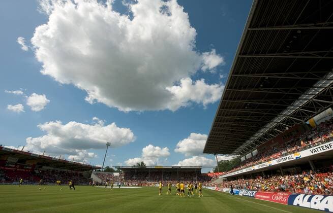 Stadion der Freundschaft, Heimspielstätte des FC Energie Cottbus Fußball 1. BL Herren Saison 2008 2009, FC Energie Cottbus Totale Stadion der Freundschaft Cottbus