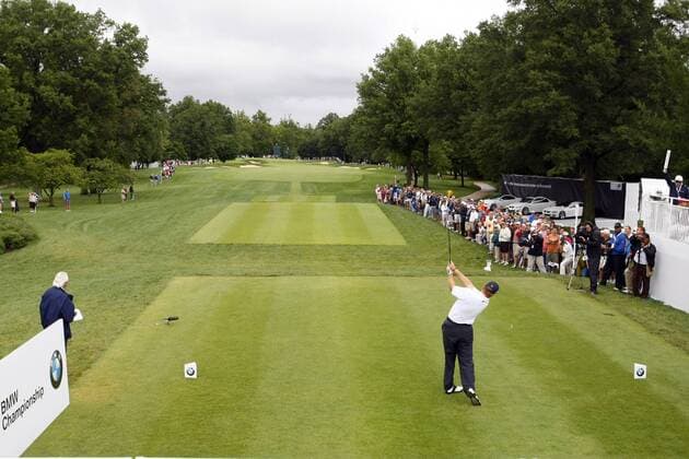 Ernie Els (Südafrika) während der BMW Championship 2008 auf dem Bellerive Country Club in Town and Country St. Louis -  (SLP2008090501) Golf Herren BMW Championship 2008, PGA Tour, Fedex Cup, Fed Ex, Vdig Totale Bellerive Country Club St. Louis