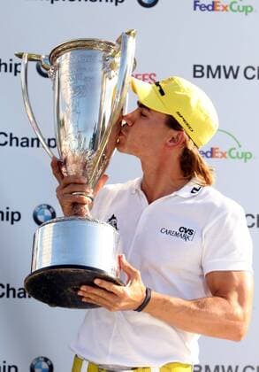 Camilo Villegas (Kolumbien) gewinnt die BMW Championship 2008 -  (SLP2008090712) Golf Herren BMW Championship 2008, PGA Tour, Fedex Cup, Fed Ex Einzelbild St. Louis