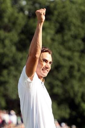 Camilo Villegas (Kolumbien) gewinnt die BMW Championship 2008 -  (SLP2008090713) Golf Herren BMW Championship 2008, PGA Tour, Fedex Cup, Fed Ex Einzelbild St. Louis Freude,