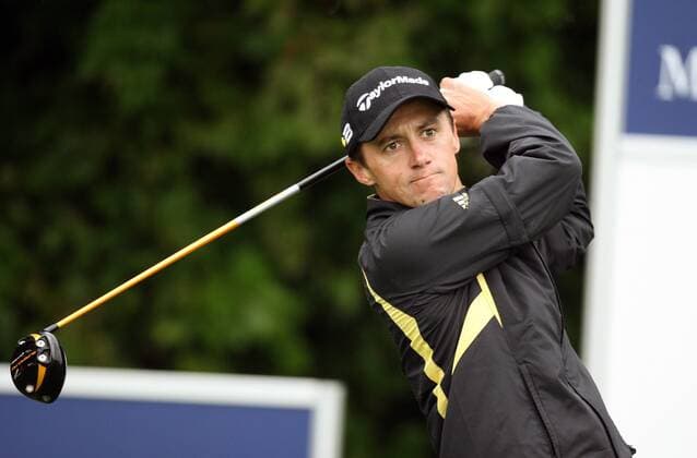 Jean Francois Lucquin (Frankreich) Golf Herren Mercedes Benz Championship 2008, European PGA Tour Einzelbild Gut Lärchenhof Pulheim, Köln