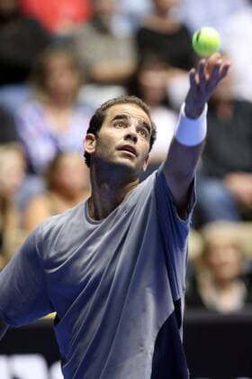 Pete Sampras (USA) - (Icon12108091256) Tennis Herren Prolink Tennis Classic at the Pit 2008, Schaukampf, Showmatch Einzelbild Albuquerque EDITORIAL USE ONLY