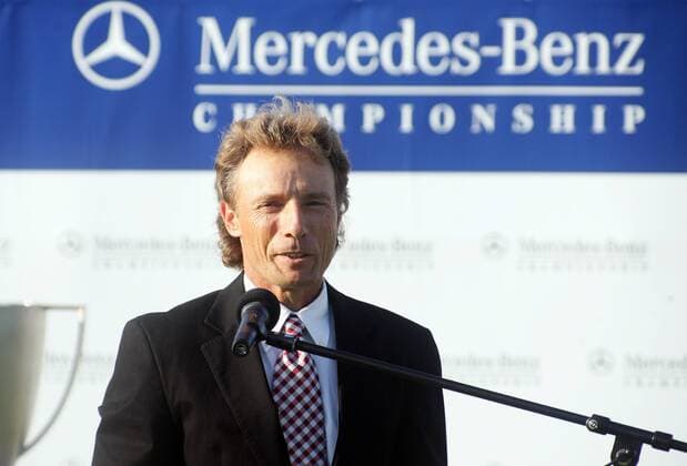 Bernhard Langer (Deutschland) anlässlich der Mercedes Benz Championship 2008 in Pulheim Golf Herren Mercedes Benz Championship 2008, European PGA Tour Einzelbild Pulheim