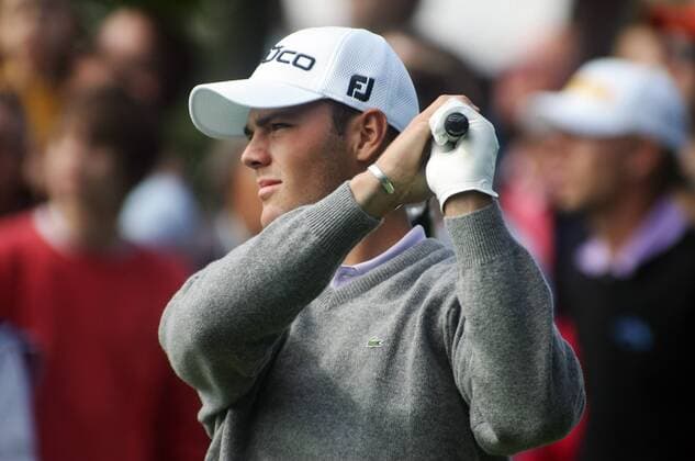 Martin Kaymer (Deutschland) Golf Herren Mercedes Benz Championship 2008, European PGA Tour Einzelbild Pulheim