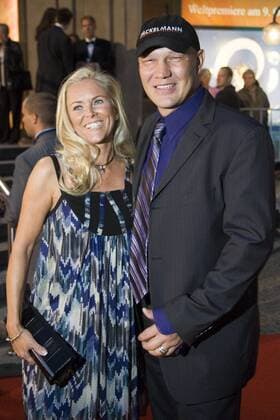Axel Schulz (Deutschland) und Frau Patricia anlässlich der Goldenen Henne 2008 Boxen Herren Die Goldene Henne 2008, Medienpreis, Gala, Preisverleihung, Auszeichnung, Ehrung Gruppe Berlin