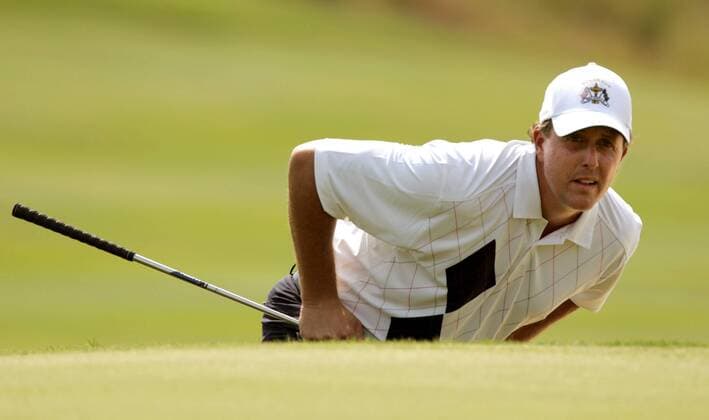 Phil Mickelson (Team USA) -  (LOU2008091901) Golf Herren Ryder Cup 2008, Rydercup Einzelbild Louisville
