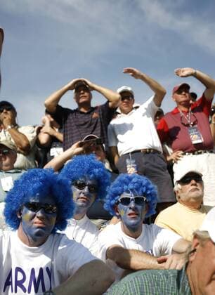 Golffans am Rande des Ryder Cups 2008 -  (glf2008091908) Golf Herren Ryder Cup 2008, Rydercup, Gruppe Louisville