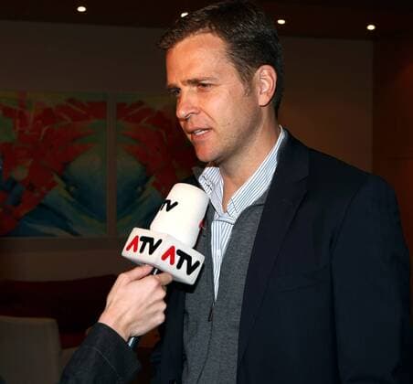 Teammanager Oliver Bierhoff (Deutschland) während der UEFA Konferenz der europäischen Nationaltrainer 2008 in Wien -  Fußball Herren UEFA Konferenz europäischer Nationaltrainer 2008, Tagung, Versammlung, Kongress Einzelbild Nationalteam Wien