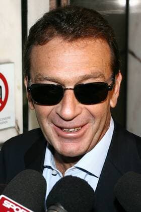 Präsident Massimo Cellino (Cagliari) bei dem Treffen des italienischen Ligaverbandes Lega Calcio in Mailand -  Fußball Herren Serie A 2008 2009, 1. Italienische Liga, Lega Calcio, Torino Porträt Mailand