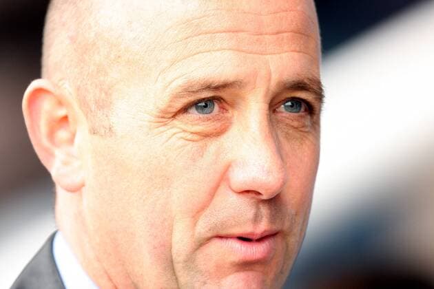 Fußball, Trainerhistorie, Leeds United Trainer Gary McAllister (Leeds) -  Fußball Herren Football League One 2008 2009, 3. Englische Liga, Leeds United Porträt Peterborough