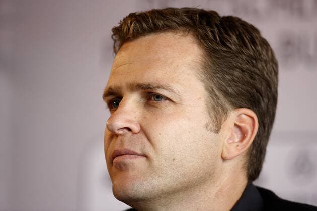 Teammanager Oliver Bierhoff (Deutschland) - Pressekonferenz Fußball Herren Nationalmannschaft 2008, Pressetermin, Porträt Düsseldorf