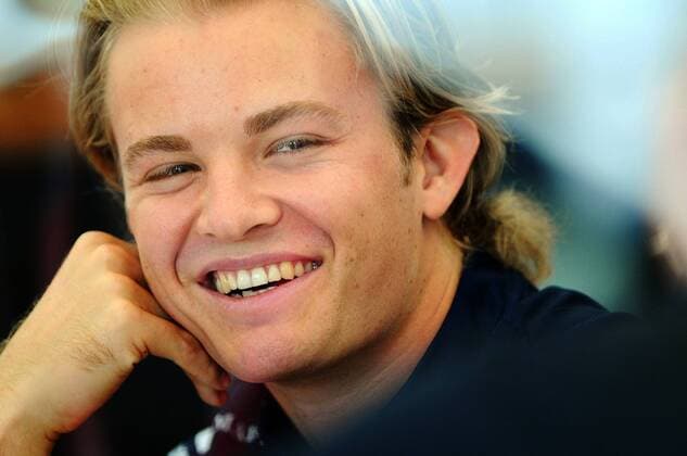 Nico Rosberg (Deutschland Williams) Motorsport Grand Prix Herren Großer Preis von Japan 2008, Formel 1 Weltmeisterschaft, F1, F, GP, WM Porträt Fuji Freude,