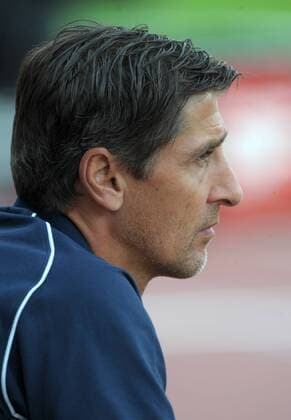 Co Trainer Andy Ladner (FC Zürich) enttäuscht -  Fußball Herren Super League 2008 2009, 1. Schweizer Liga, FC Zürich Porträt Zürich