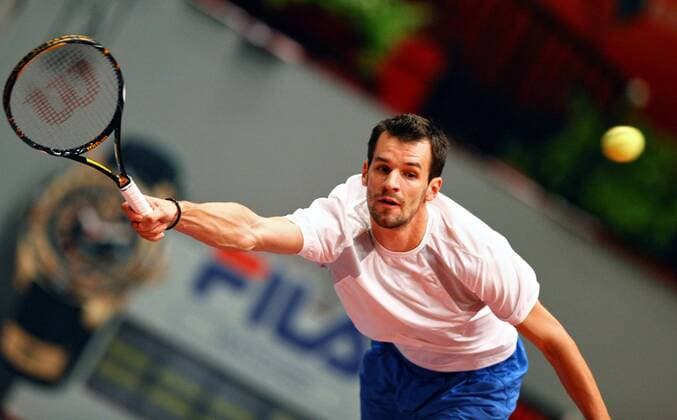 Philipp Petzschner (Deutschland) -  Tennis Herren Bank Austria Tennis Trophy 2008, ATP Tour Einzelbild Wien Dynamik,