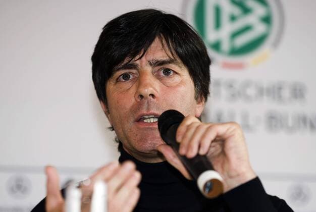 Bundestrainer Joachim Löw (Deutschland) - Pressekonferenz Fußball Herren WM Quali 2008, Nationalteam, Vdig Porträt Düsseldorf