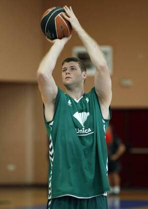 Robert Archibald Jr. (Malaga) -  - NOxONLINExUSE Basketball Herren ACB League 2008 2009, 1. Spanische Liga, Training, Unicaja Malaga Einzelbild Malaga