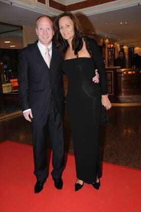DFB Sportdirektor Matthias Sammer (Deutschland) mit Ehefrau Karin anlässlich des Audi Generation Award 2008 in München Fußball Herren Audi Generation Award 2008, Gruppe München Freude,