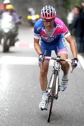 Damiano Cunego (Italien Lampre) -  Radsport Herren Giro di Lombardia 2008, Lombardei Rundfahrt, Lombardeirundfahrt, Straßenradsport, Straße, Rad Einzelbild Varese - Como