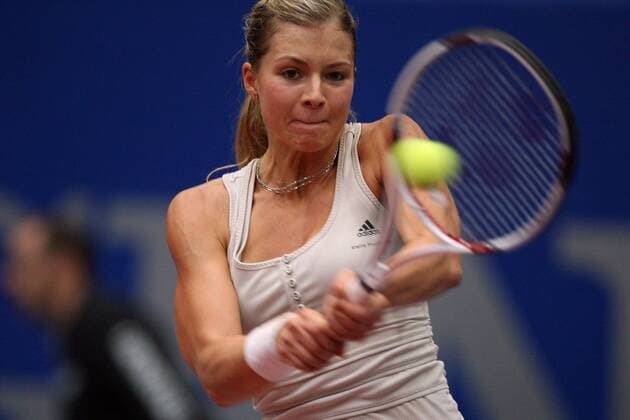Maria Kirilenko (Russland) Tennis Damen Generali Ladies 2008, WTA Tour Einzelbild Linz Dynamik,