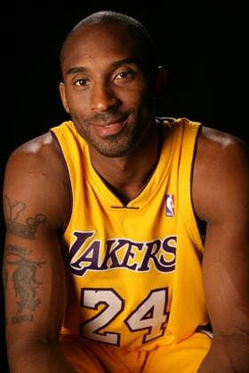 Kobe Bryant (Los Angeles Lakers) -  Basketball Herren NBA 2008 2009, Fotostudio, Studioaufnahme, Fotoshooting Porträt Los Angeles, LA, L A